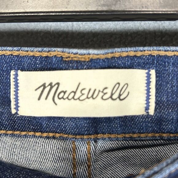 Madewell Cali Jeans Demi-Boot Womens Size 24 Blue Denim Bootcut‎ Mid Rise - Picture 6 of 7